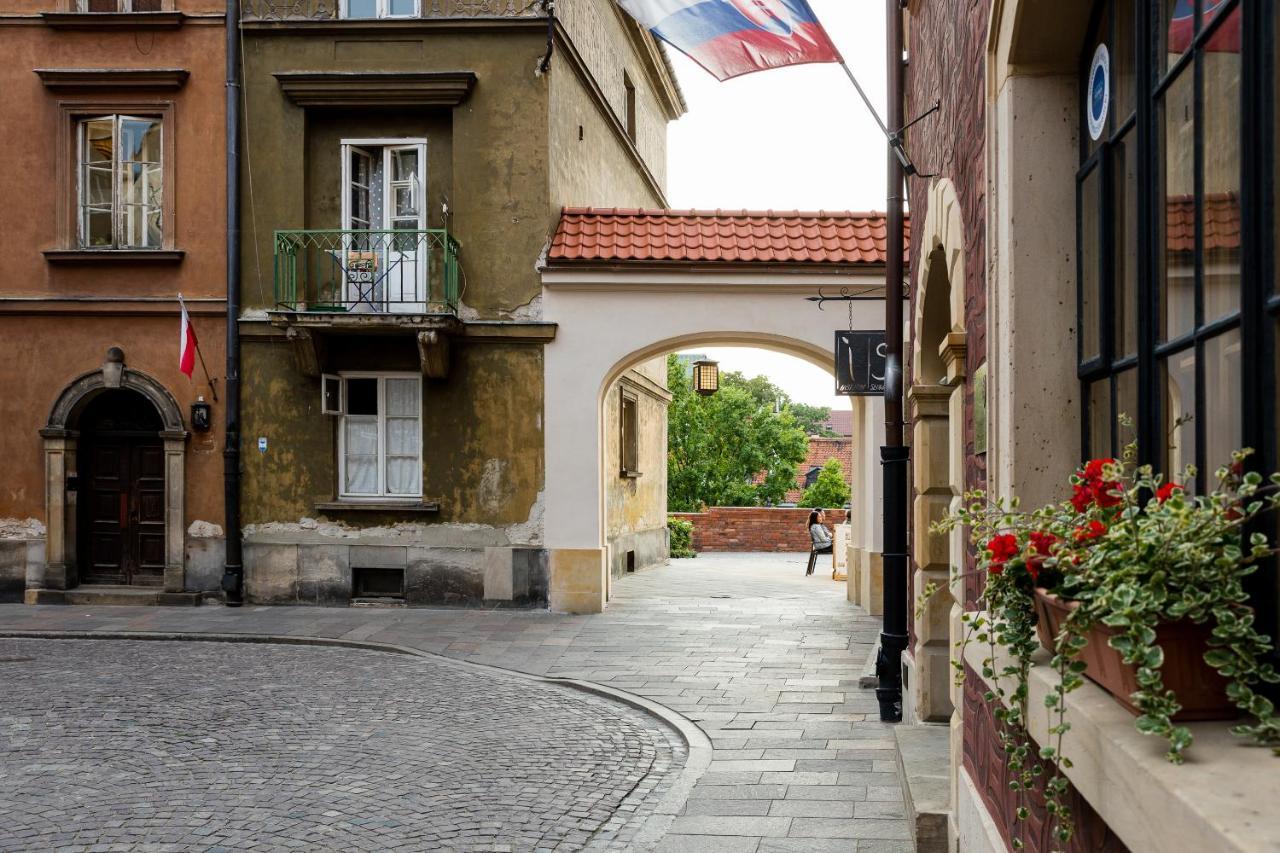 Ferienwohnung Bednarska Old Town Unique Apartament Warschau Exterior foto